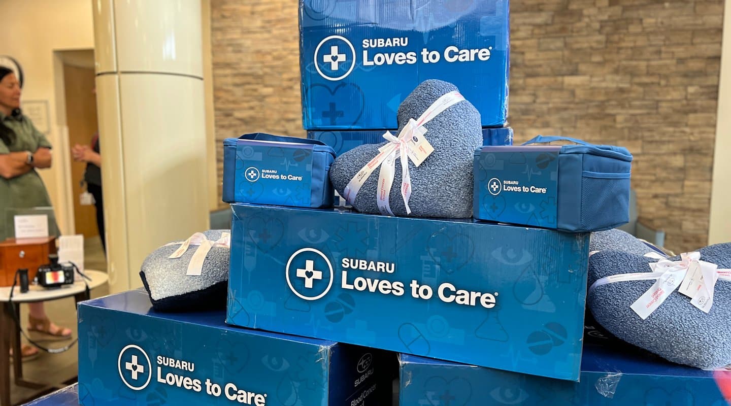 Stocker Subaru donation brings comfort to Mount Nittany Health cancer patients